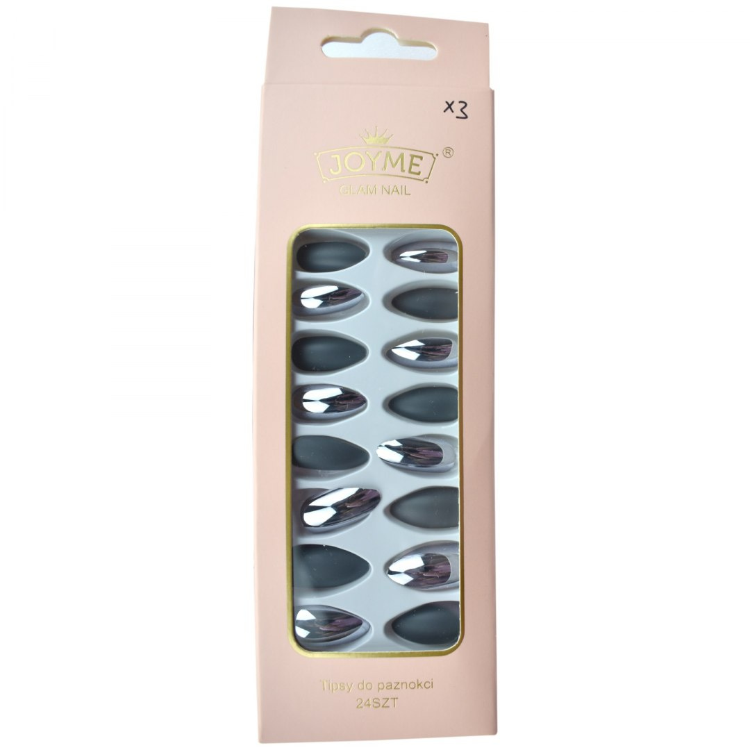 TIPSY PAZNOKCIE SZTUCZNE -24szt. - X3 TIPSY PAZNOKCIE SZTUCZNE -24szt. - X3