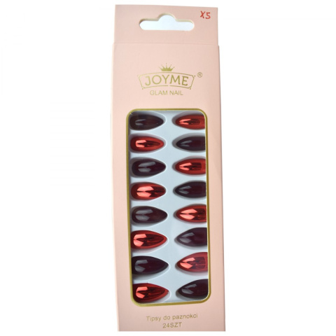 TIPSY PAZNOKCIE SZTUCZNE -24szt. - X5 TIPSY PAZNOKCIE SZTUCZNE -24szt. - X5