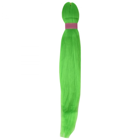 Włosy warkoczyki SUPER SOFT - KANEKALON - Green