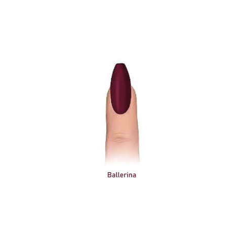 TIPSY PAZNOKCIE SZTUCZNE 24szt-MATT BALLERINA P012 TIPSY PAZNOKCIE SZTUCZNE 24szt-MATT BALLERINA P012