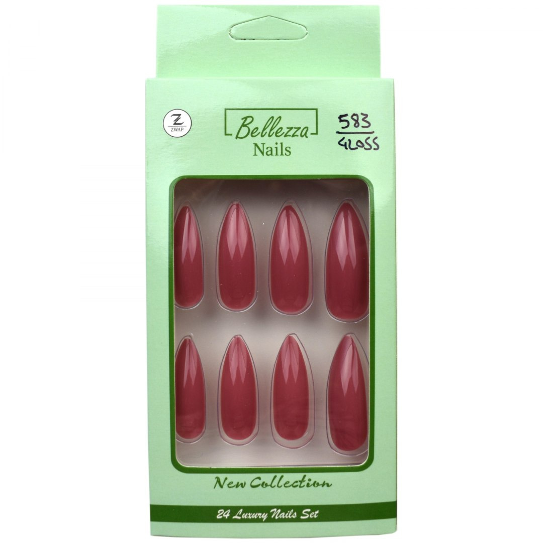 TIPSY PAZNOKCIE SZTUCZNE DŁUGIE-24szt - GLOSS 583 TIPSY PAZNOKCIE SZTUCZNE DŁUGIE-24szt - GLOSS 583