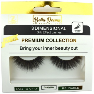 SZTUCZNE JEDWABNE RZĘSY NA PASKU 5D - WS23