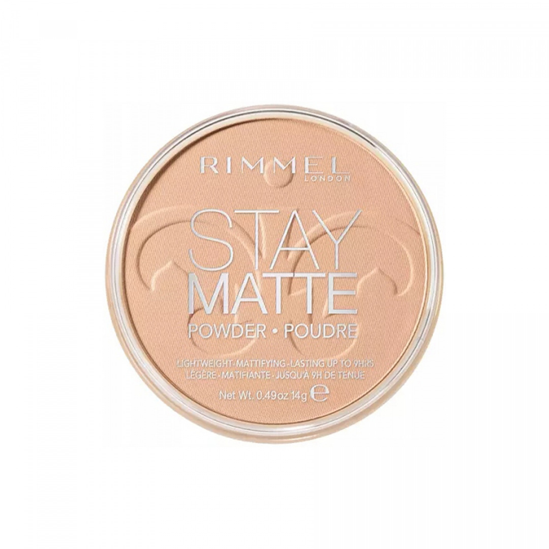 Rimmel Puder Stay Matte Matujący 005 Silky Beige Rimmel Puder Stay Matte Matujący 005 Silky Beige