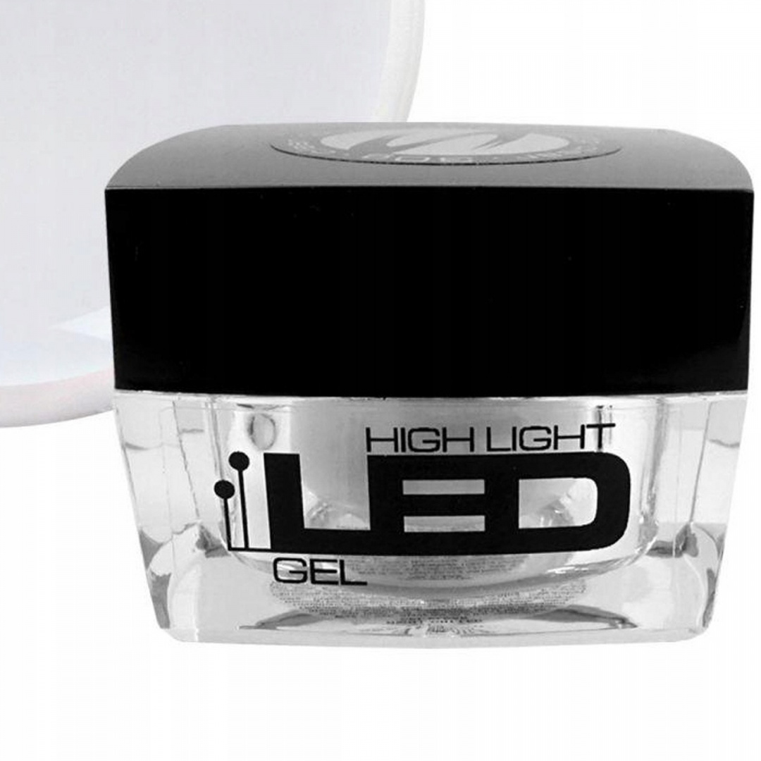 Silcare GEL HIGH LIGHT LED ŻEL 30g budujący CLEAR Silcare GEL HIGH LIGHT LED ŻEL 30g budujący CLEAR