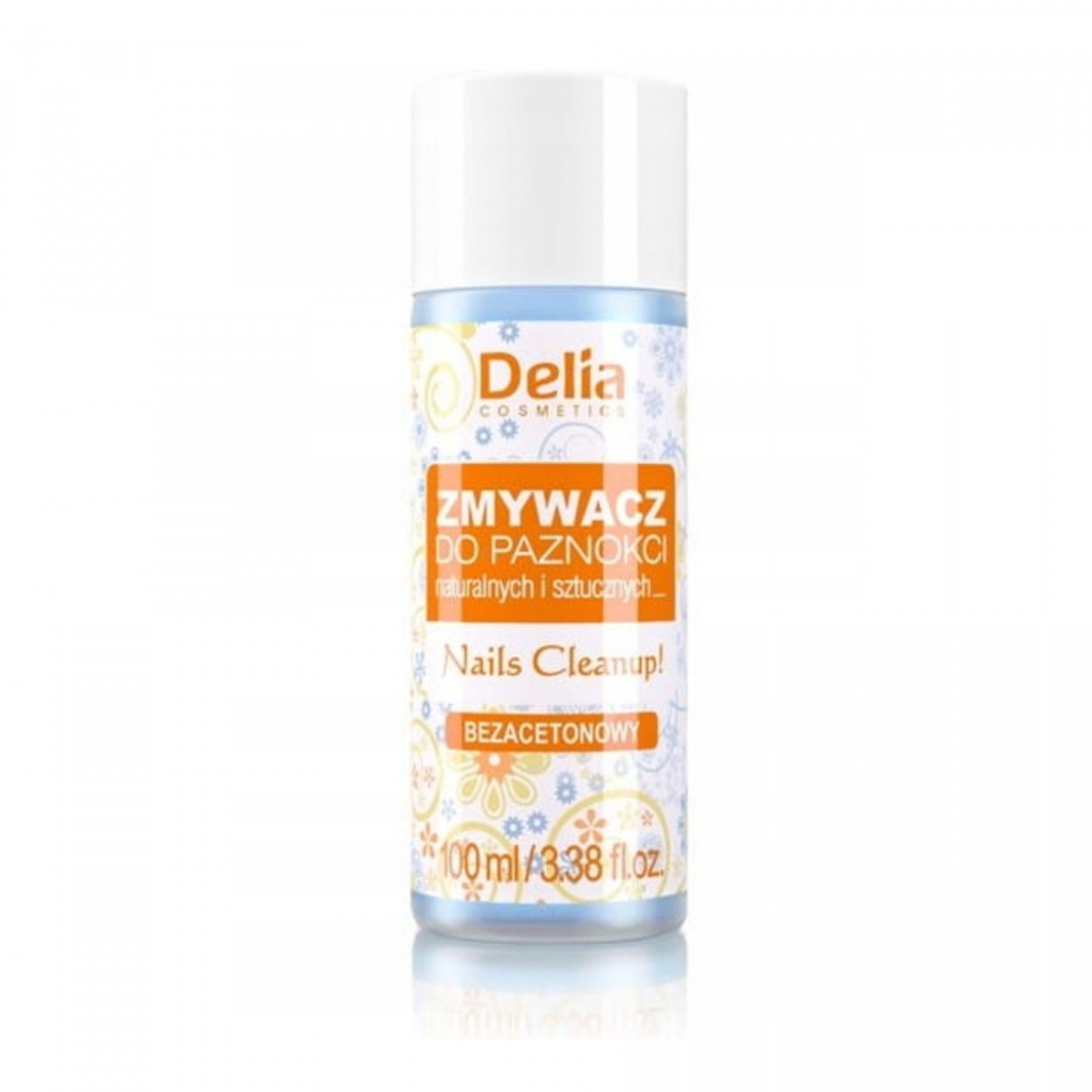 Delia Cosmetics Zmywacz do Paznokci bez Acetonu Delia Cosmetics Zmywacz do Paznokci bez Acetonu