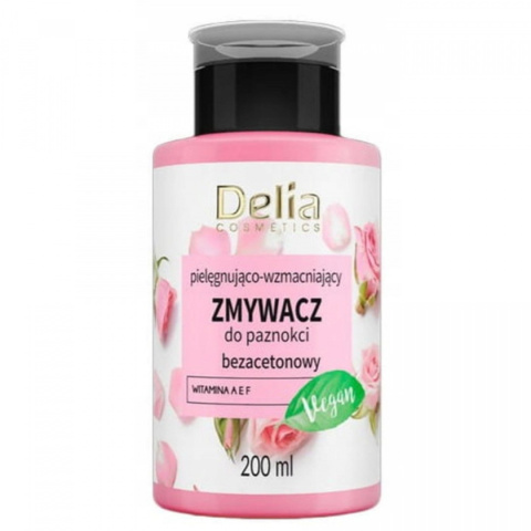 Delia Zmywacz do paznokci bez acetonu 200 ml