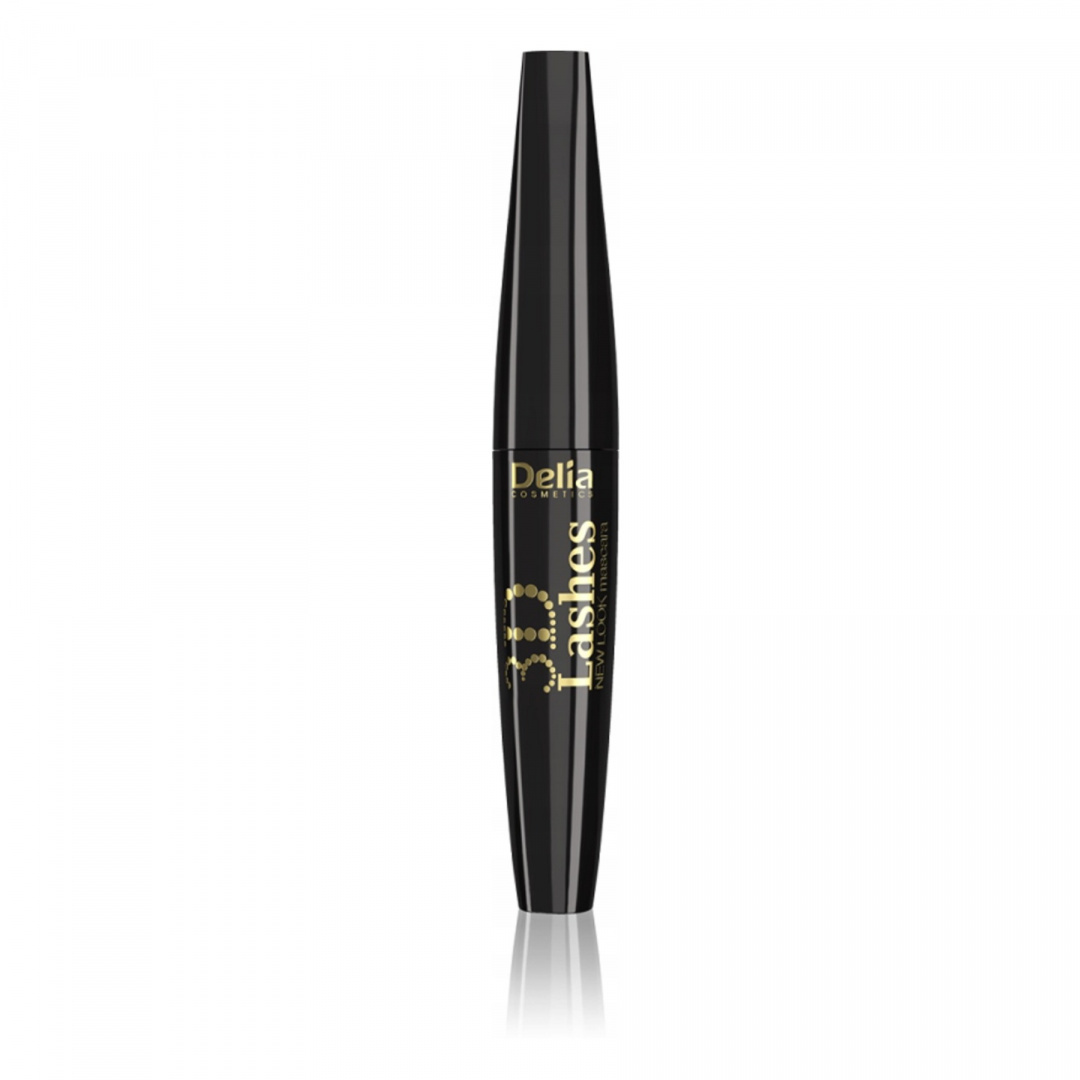 Delia New Look 3D Lashes Black 12 ml tusz do rzęs Delia New Look 3D Lashes Black 12 ml tusz do rzęs