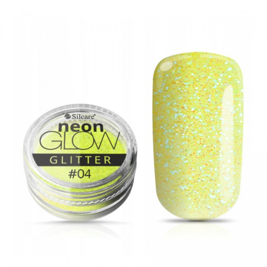 Silcare Brokat Pyłek Neon Glow Efekt 04 Silcare Brokat Pyłek Neon Glow Efekt 04
