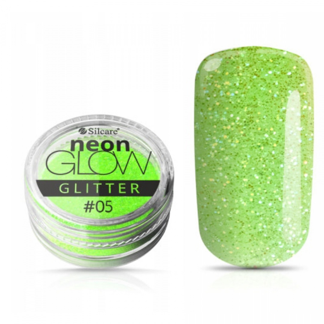 Silcare Brokat Pyłek Neon Glow Efekt 05 Silcare Brokat Pyłek Neon Glow Efekt 05