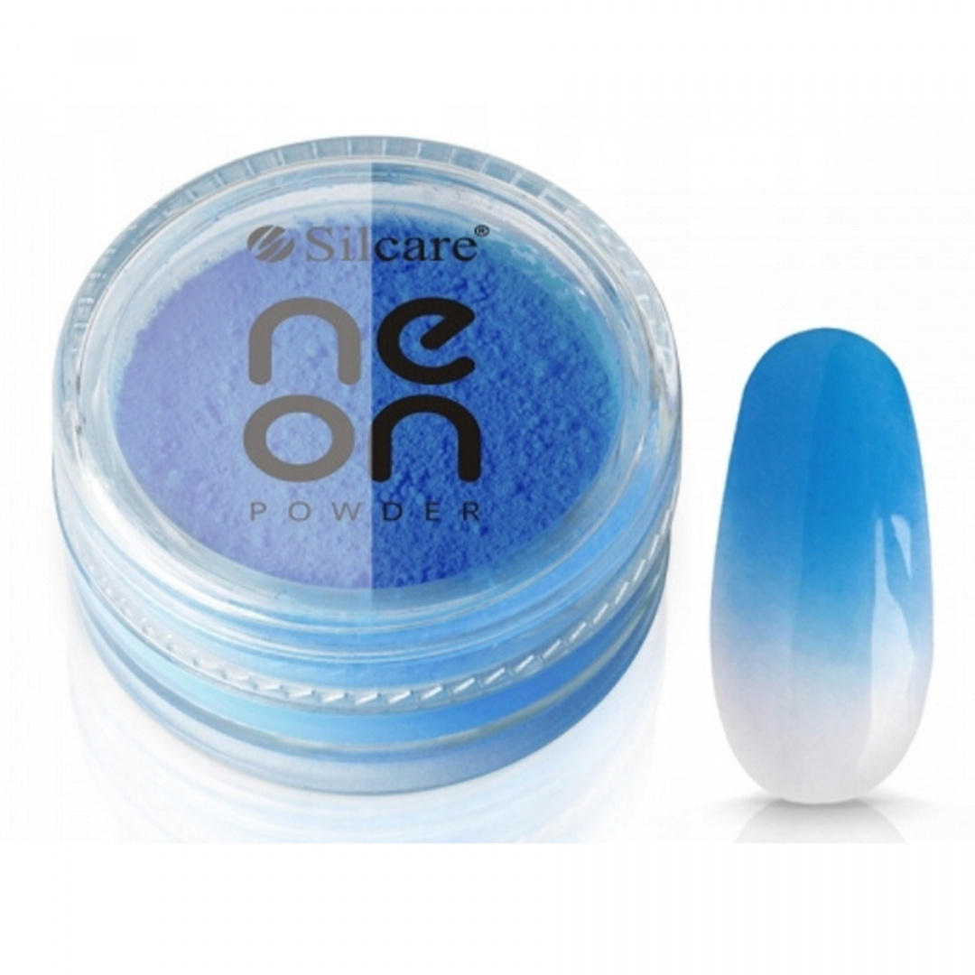 Silcare Efekt Dymu Neon Powder Blue 3g Silcare Efekt Dymu Neon Powder Blue 3g