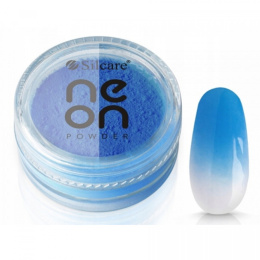 Silcare Efekt Dymu Neon Powder Blue 3g