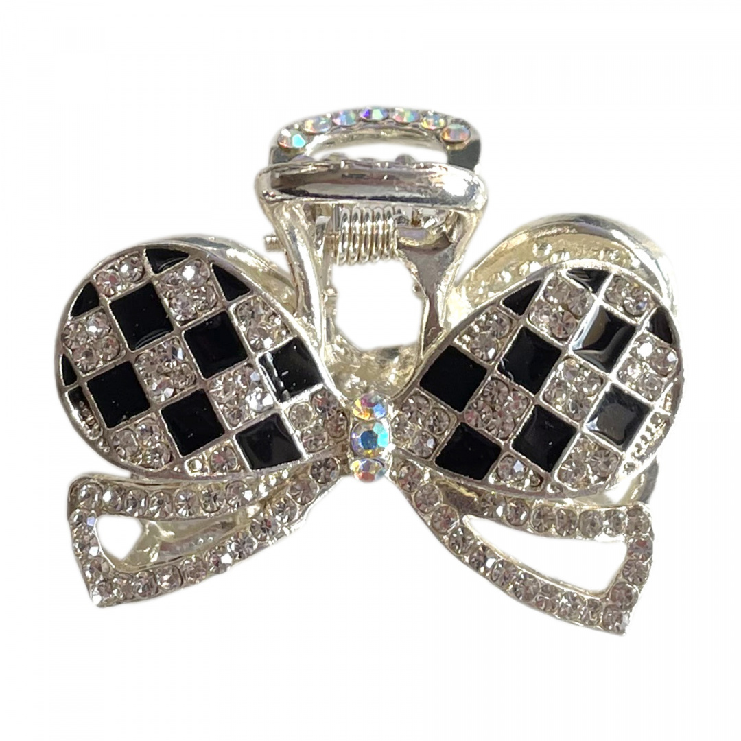 Spinka do włosów klamerka klamra DiamentowaKokarda Spinka do włosów klamerka klamra DiamentowaKokarda
