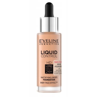 Eveline Cosmetics Liquid Control HD Podkład do Ttwarzy No 055 - Honey