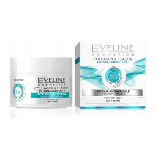 Eveline Cosmetics Kolagen & Elastyna Krem Silnie Przeciwzmarszczkowy