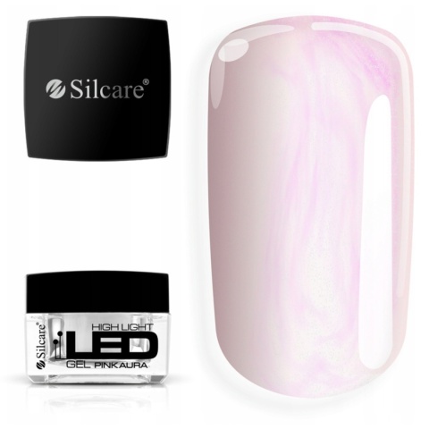 Silcare Żel budujący Do Paznokci Gel High Light Led Gel Pink Aura 15 g Silcare Żel budujący Do Paznokci Gel High Light Led Gel Pink Aura 15 g