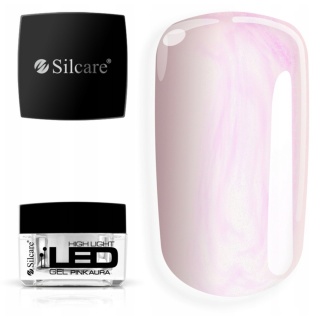 Silcare Żel budujący Do Paznokci Gel High Light Led Gel Milky Aura 15 g