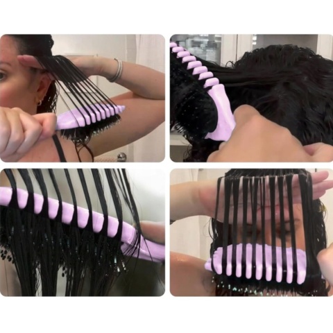 Szczotka Do Włosów Kręconych Do Loków Definiująca Loki