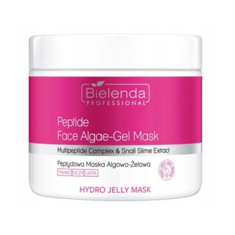 BIELENDA JELLY MASK PRZECIWZMARSZCZKOWA MASKA ALGOWA DO TWARZY PEPTYDY 190G