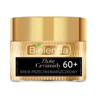BIELENDA ZŁOTE CERAMIDY KREM PRZECIWZMARSZCZKOWY 60+ ZŁOTO 24K MULTIPEPTYD
