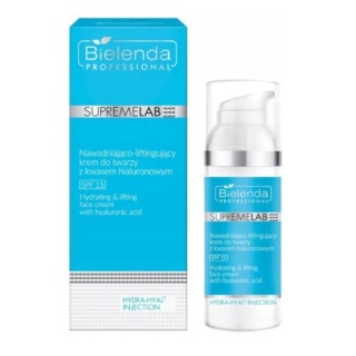 Bielenda supremelab krem nawilżająco liftingujący z kwasem hialuronowym spf