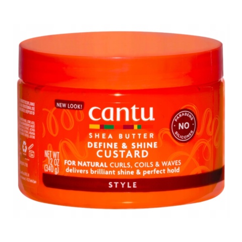 Krem definiujący loki Cantu Shea Butter Define & Shine Custard 340g