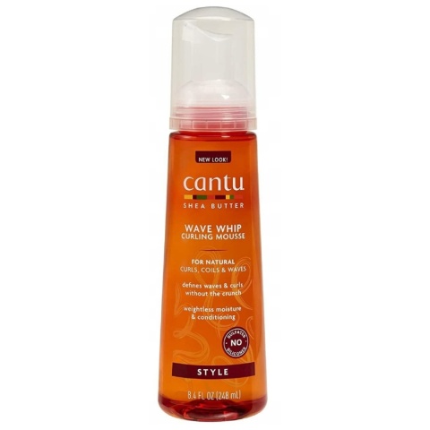 CANTU SHEA BUTTER Wave Whip PIANKA Do Włosów Kręconych 248ml