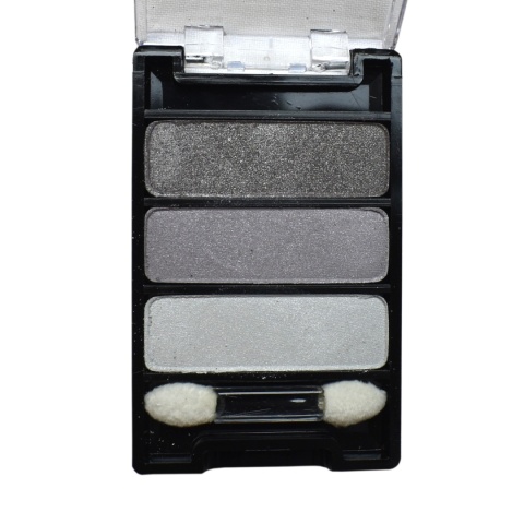 Paleta Cieni do Powiek Makijażu Oczu 3 Kolory - Zestaw Szary