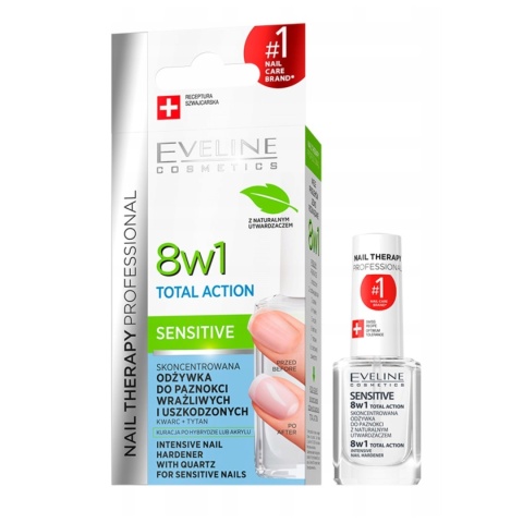 Eveline Cosmetics Nail Therapy odżywka do paznokci kruchych i łamliwych