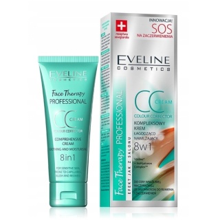 Eveline Face Therapy Krem CC Do Twarzy Skóra Naczynkowa Cera Wrażliwa 8w1
