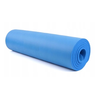 Mata do Ćwiczeń Jogi Fitness Gimnastyczna Gruba NBR 183x61x1cm Treningowa