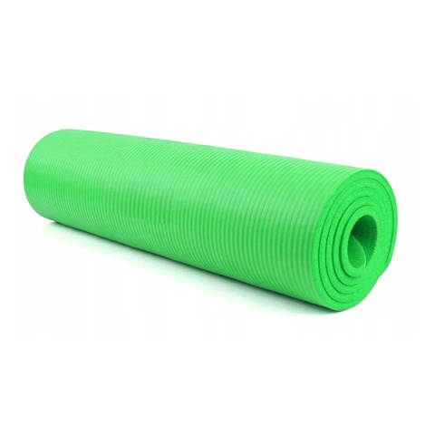 Mata do Ćwiczeń Jogi Fitness Gimnastyczna Gruba NBR 183x61x1cm Treningowa