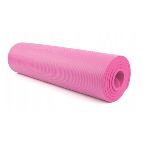 Mata do Ćwiczeń Jogi Fitness Gimnastyczna Gruba NBR 183x61x1cm Treningowa