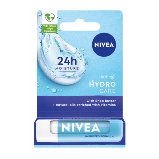 NIVEA HYDRO CARE Pomadka ochronna do ust z filtrem SPF 15 4,8g