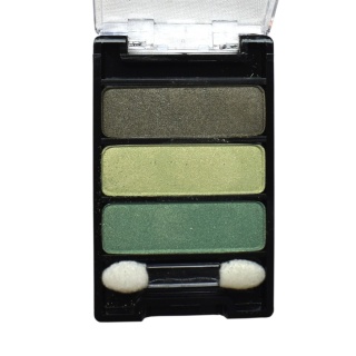 Paleta Cieni do Powiek Makijażu Oczu 3 Kolory - Zestaw Zielony