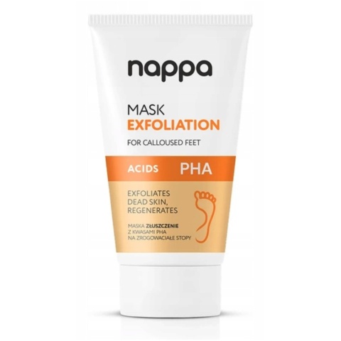 NAPPA Podologiczna Maska do Stóp Złuszczająca Zrogowacenia Kwasy PHA