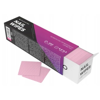 STALEKS Perforowane Waciki Bezpyłowe EXPERT 400 szt. WE-400