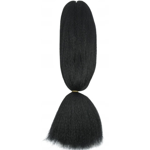 Włosy Syntetyczne Kanekalon Classic Na Warkoczyki - Czarny - CK1