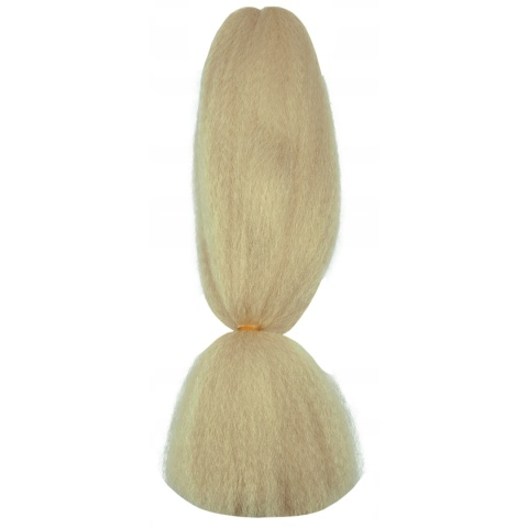 Włosy Syntetyczne Kanekalon Classic Na Warkoczyki - Jasny Blond - CKT88