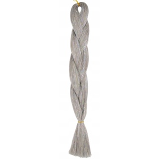 Włosy Syntetyczne Kolorowe Warkoczyki Brokatowe - ZBN13S