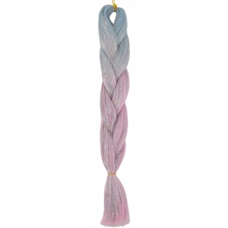 Włosy Syntetyczne Kolorowe Warkoczyki Brokatowe - ZB252S