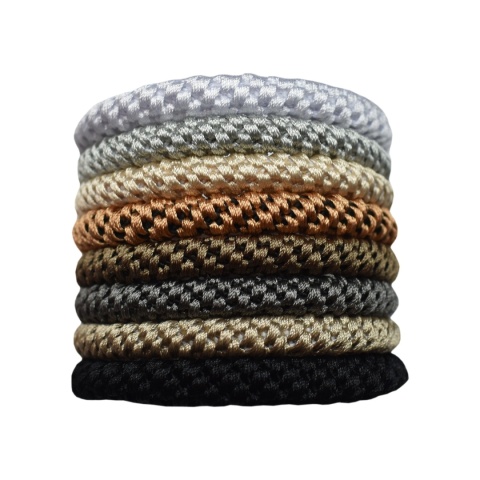 Zestaw Gumek Frotek Elastyczne Frotki Gumki Mocne do Włosów 8 szt Brąz