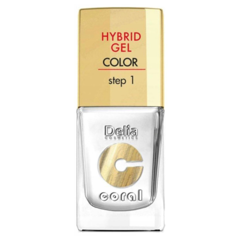 DELIA Lakier HYBRID GEL 25 Biały - 11ml