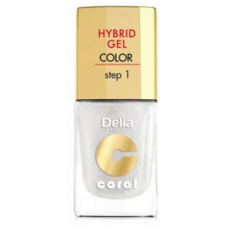 DELIA Lakier HYBRID GEL 32 Biały Perłowy - 11ml