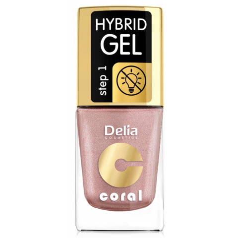 DELIA Lakier HYBRID GEL 34 Cielisty Perłowy - 11ml