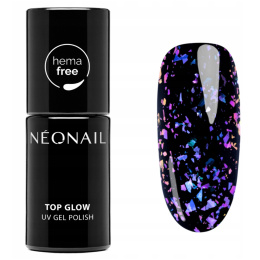 NEONAIL Top Glow VIOLET Aurora Flakes 7,2 ml