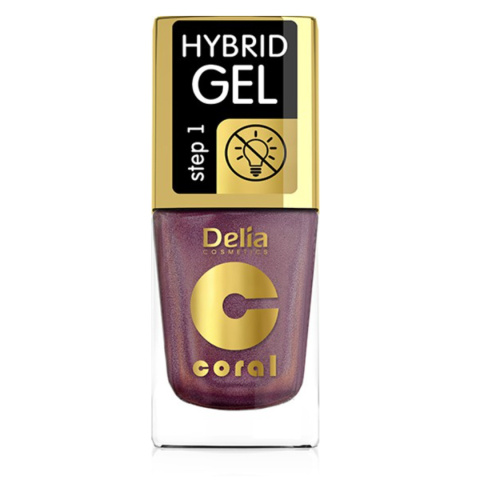 DELIA Lakier HYBRID GEL 133 - 11ml - MULTIREFLEKS