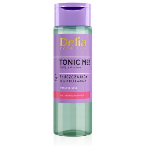 DELIA TONIC ME! Złuszczający tonik d/twa AHA 200ml