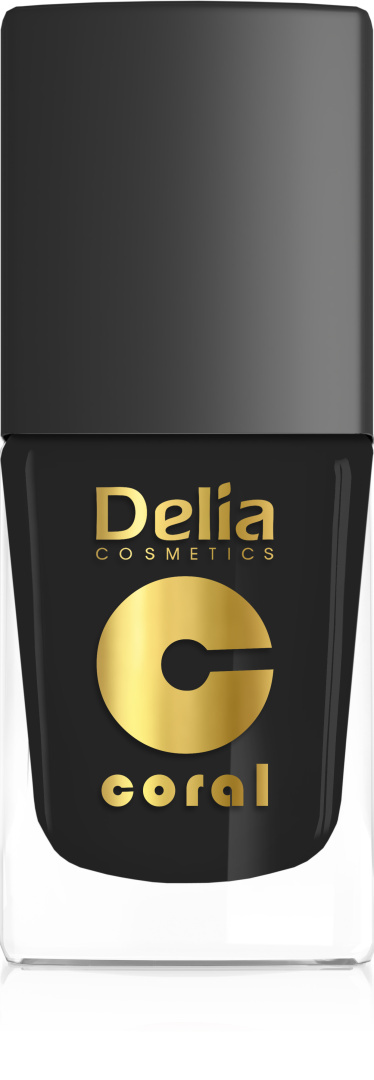 Delia Coral Lakier do Paznokcie 532 - BLACK ORCHID 11ml