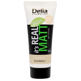 Delia Real Matt 101 Podkład Matujący 30ml