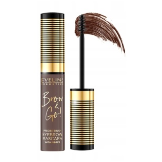 Eveline Cosmetics Brow&Go! Maskara do Brwi No 01 - Light